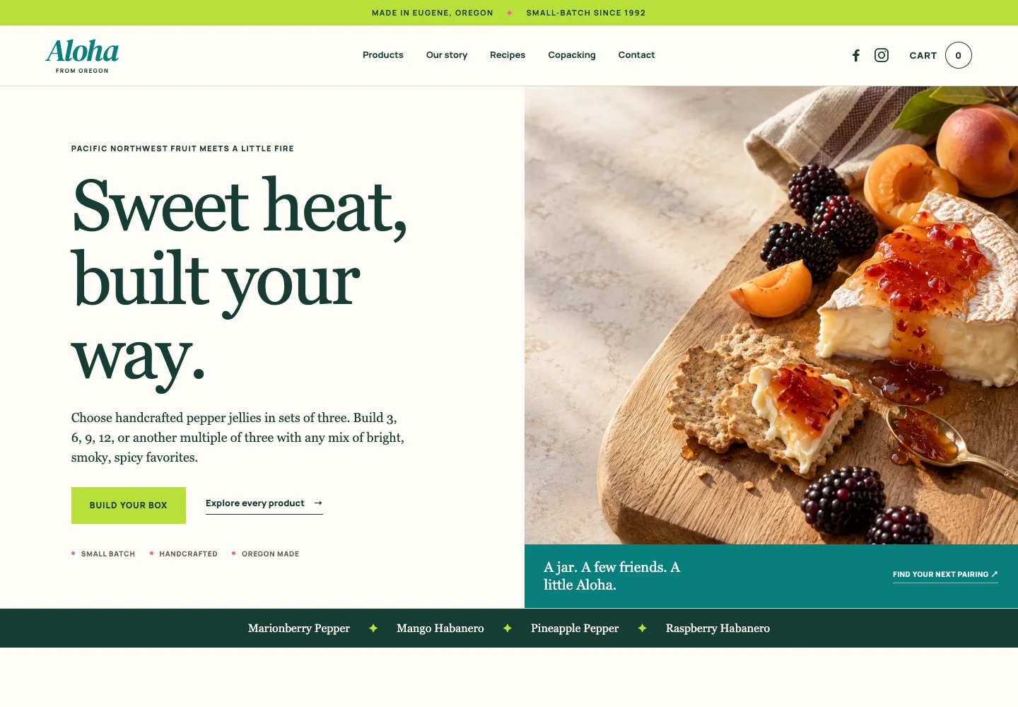 Redesigned homepage · 1440 × 1000
