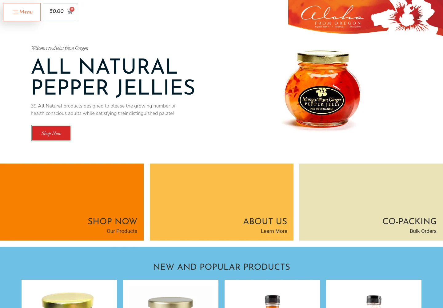 Previous WordPress homepage · 1440 × 1000